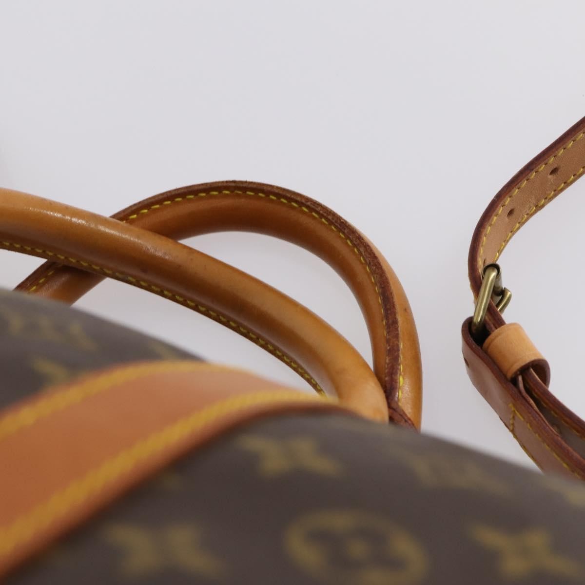 Louis Vuitton Keepall Bandouliere Bag Monogram Canvas, BROWN, CANVAS, Travel bag
