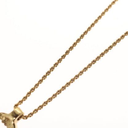 Christian Dior CD Pendant Necklace Gold-plated, GOLD, METAL, Necklace