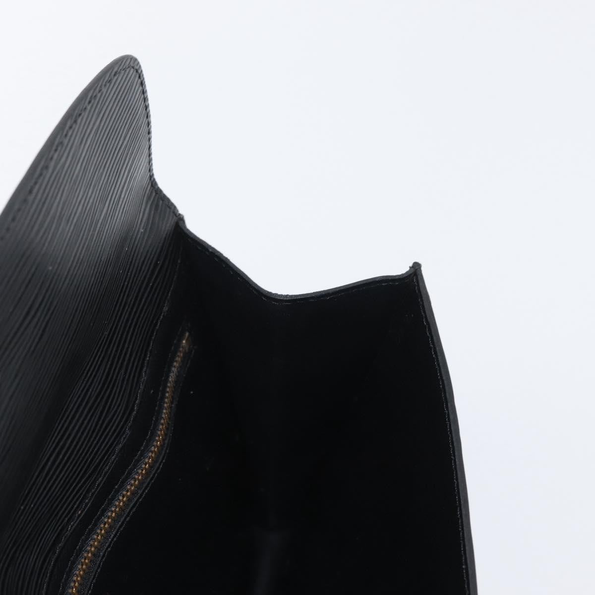 Louis Vuitton Vintage Montaigne Clutch Epi Leather, BLACK, LEATHER, Clutche & pouche