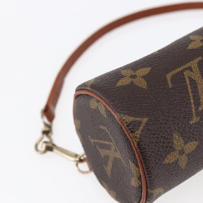 Louis Vuitton Papillon Pochette Monogram Canvas, BROWN, CANVAS, Handbag