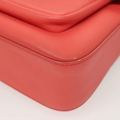 Fendi Be Baguette Flap Bag Leather, PINK, LEATHER, Shoulder bag