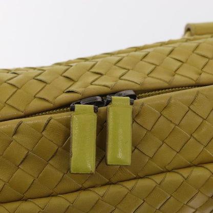 Bottega Veneta Vintage handbag Leather, YELLOW, LEATHER, Handbag