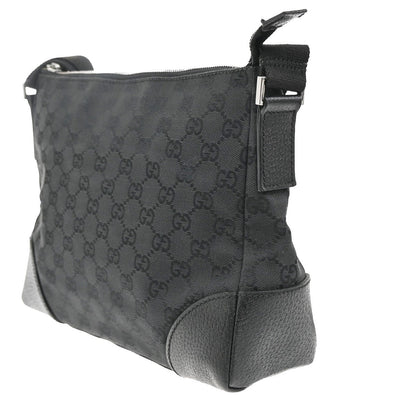 Gucci Joy Messenger Bag GG Canvas, Black, Canvas, Shoulder Bag