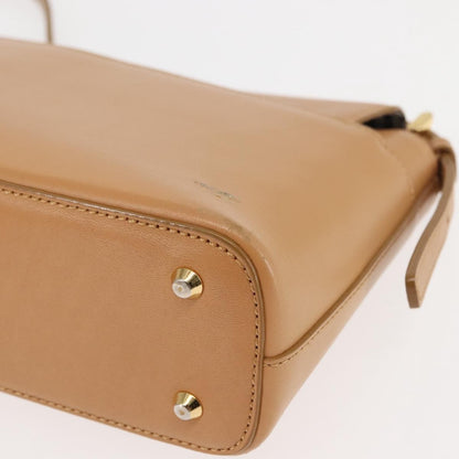 Burberry Shoulder Bag Leather, BEIGE, LEATHER, Shoulder bag