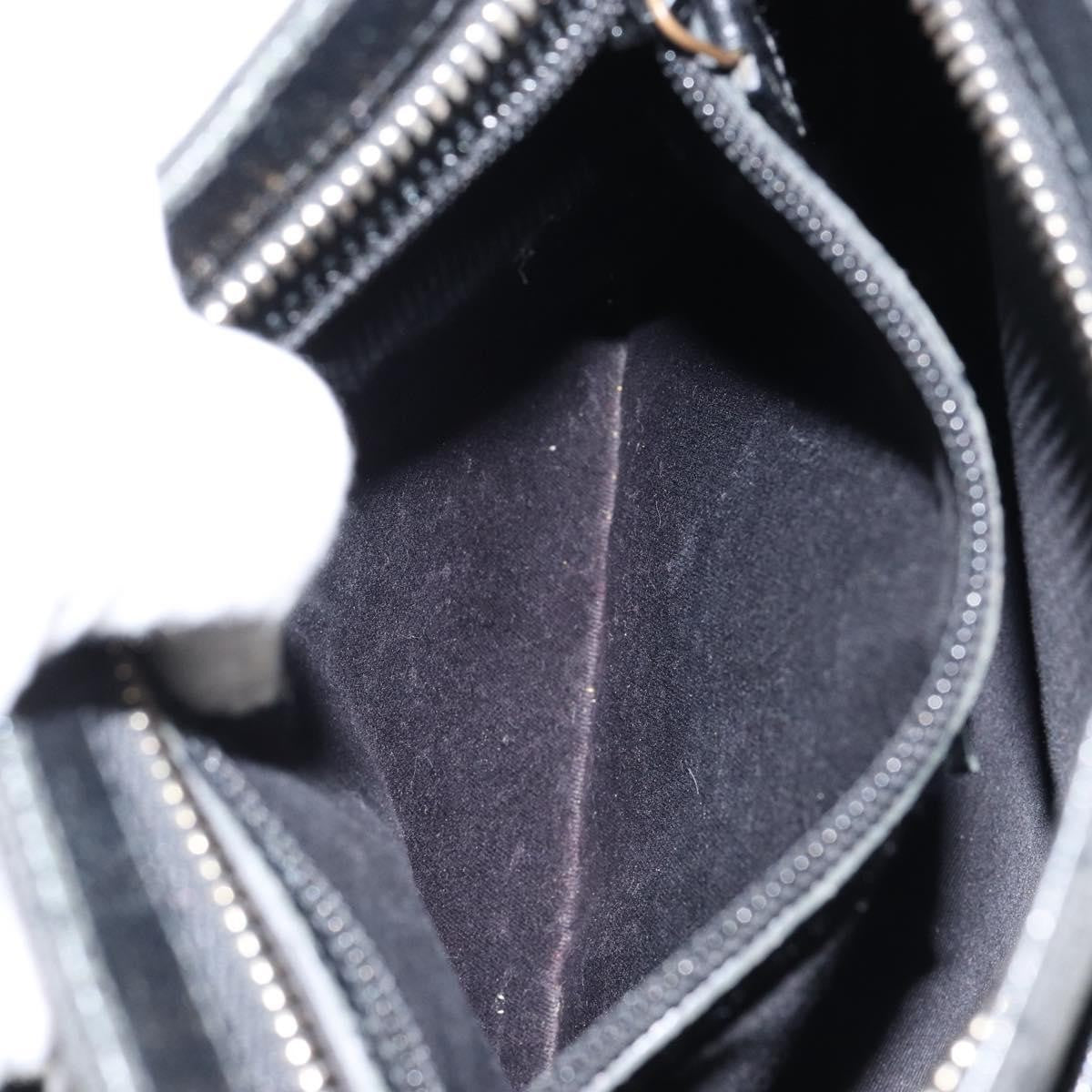 Gucci Vintage Shoulder Bag Monogram Canvas, BLACK, CANVAS, Shoulder bag