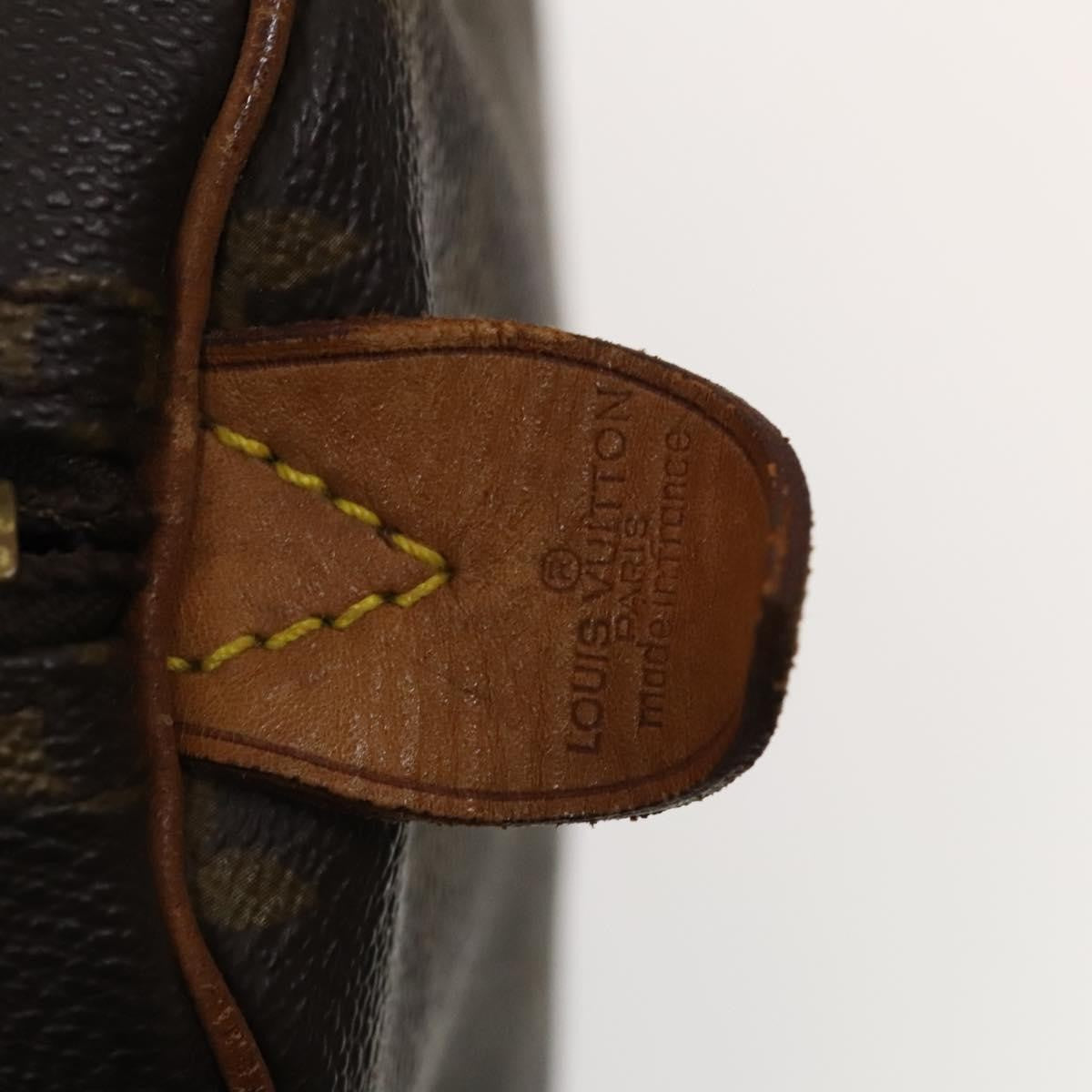 Louis Vuitton Keepall Bag Monogram Canvas, BROWN, CANVAS, Travel bag