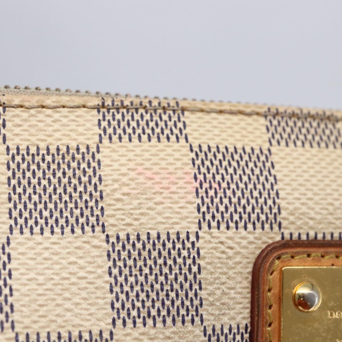 Louis Vuitton Eva Handbag Damier, BEIGE, CANVAS, Handbag