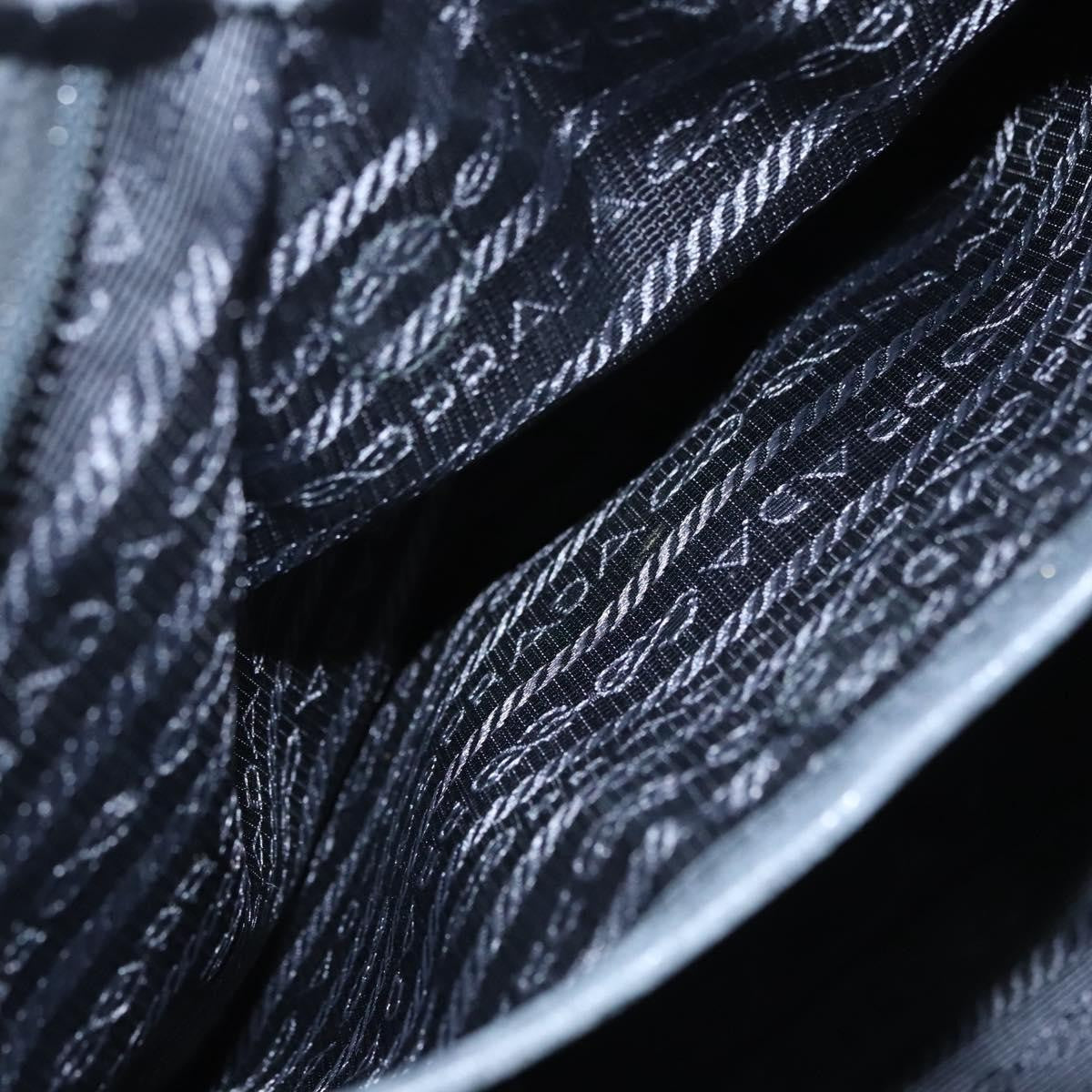 Prada Logo Bow Tote Tessuto, BLACK, NYLON, Tote bag