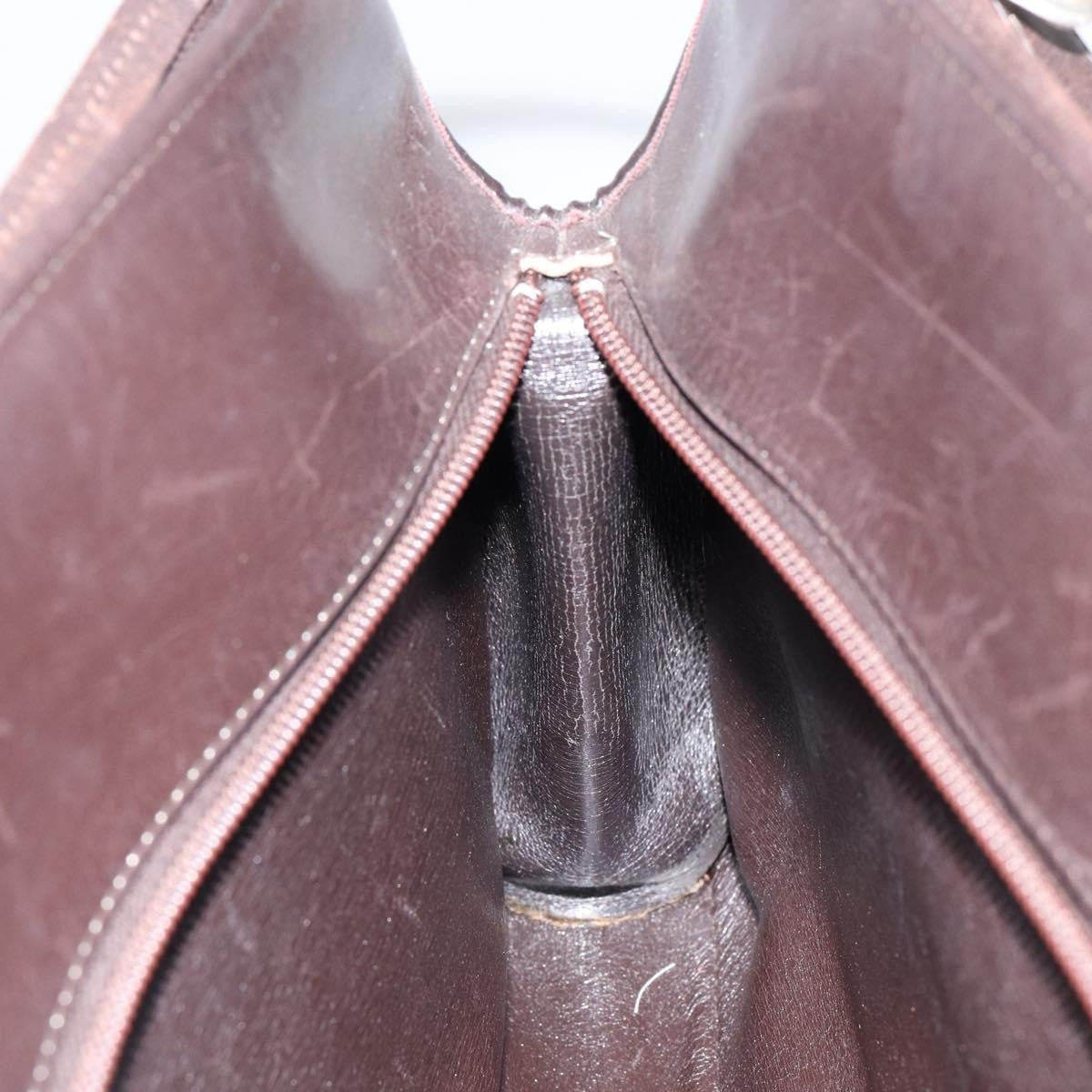 Christian Dior Vintage Trotter Shoulder Bag Canvas, BROWN, CANVAS, Shoulder bag