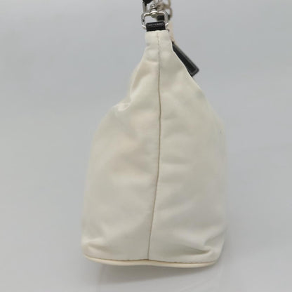 Prada Sirio Hobo Tessuto, WHITE, NYLON, Shoulder bag