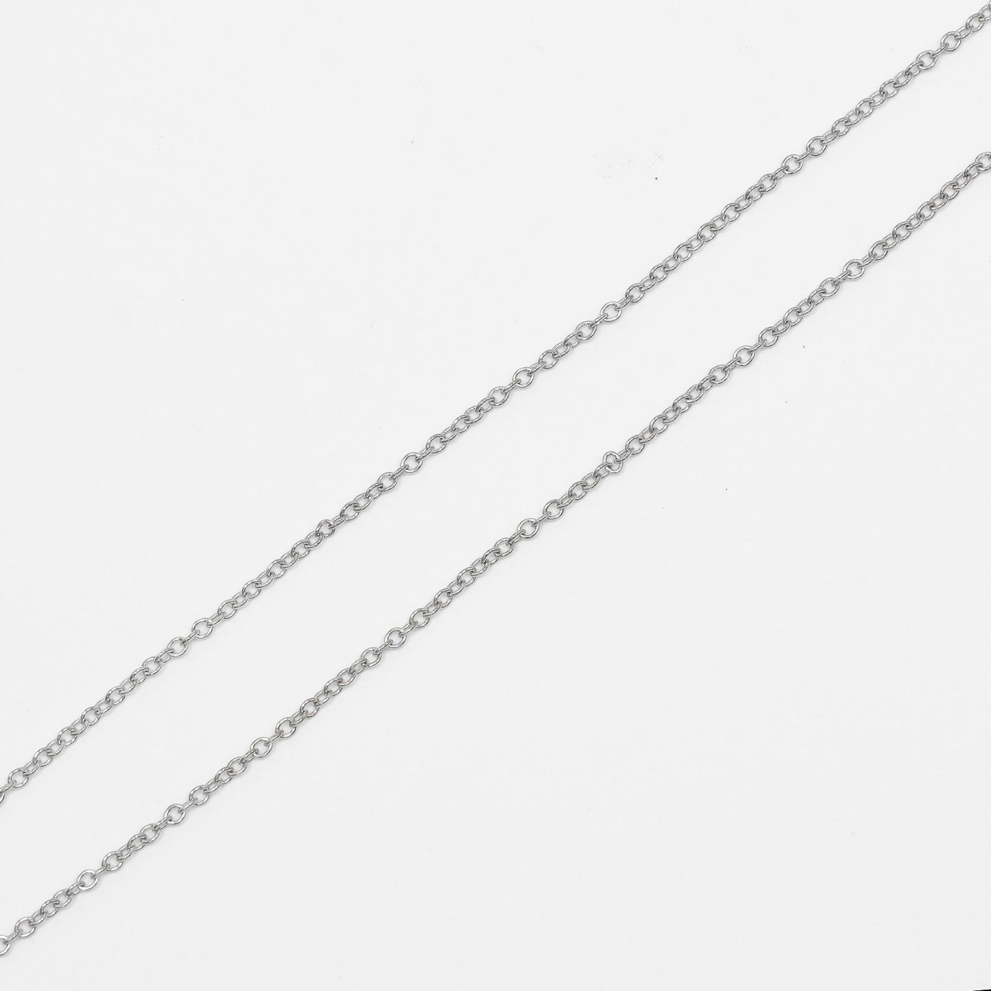 Tiffany & Co. Metro Cross Pendant Necklace 18K White Gold and Diamonds, SILVER, WHITE_GOLD, Necklace