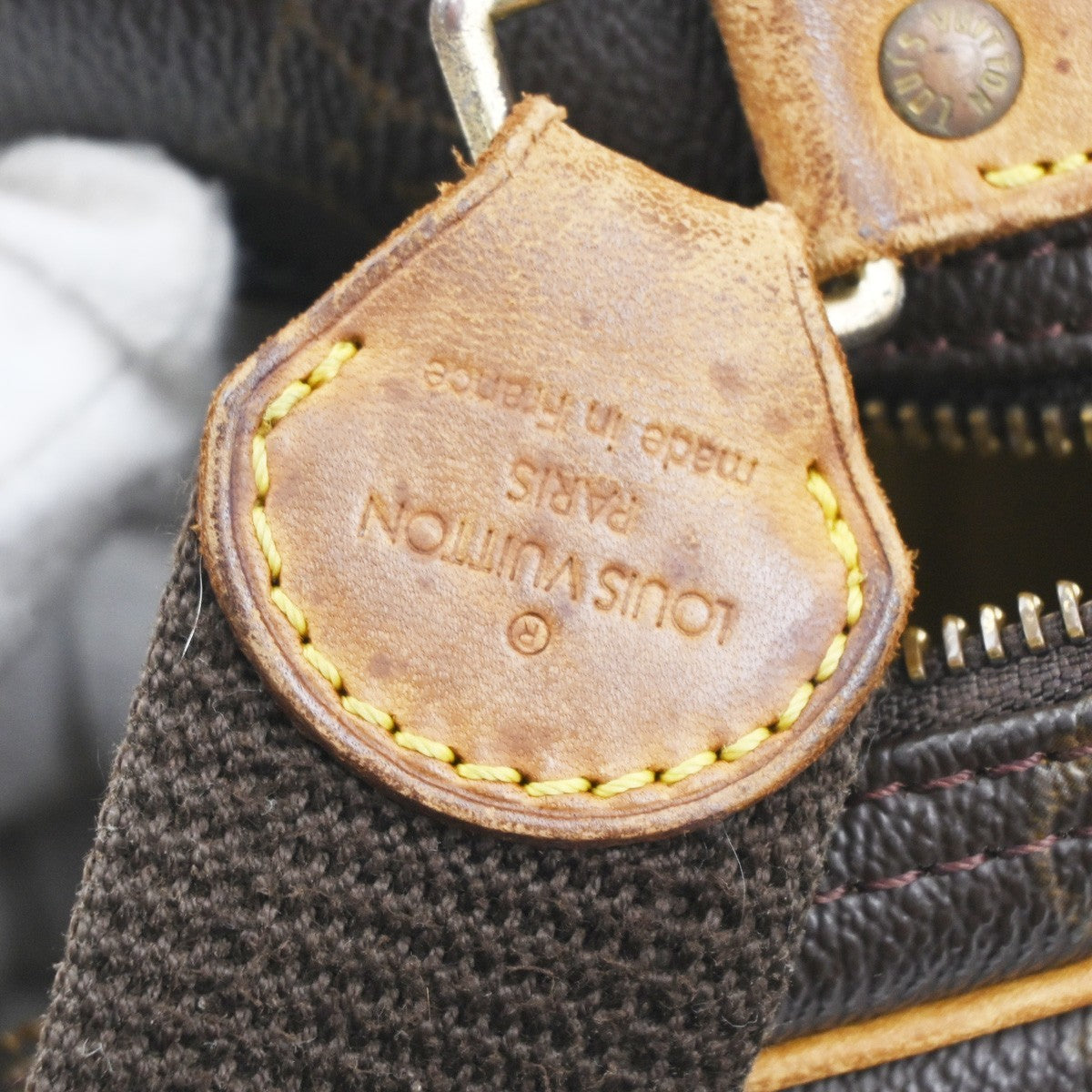 Louis Vuitton Reporter Bag Monogram Canvas, BROWN, CANVAS, Shoulder bag