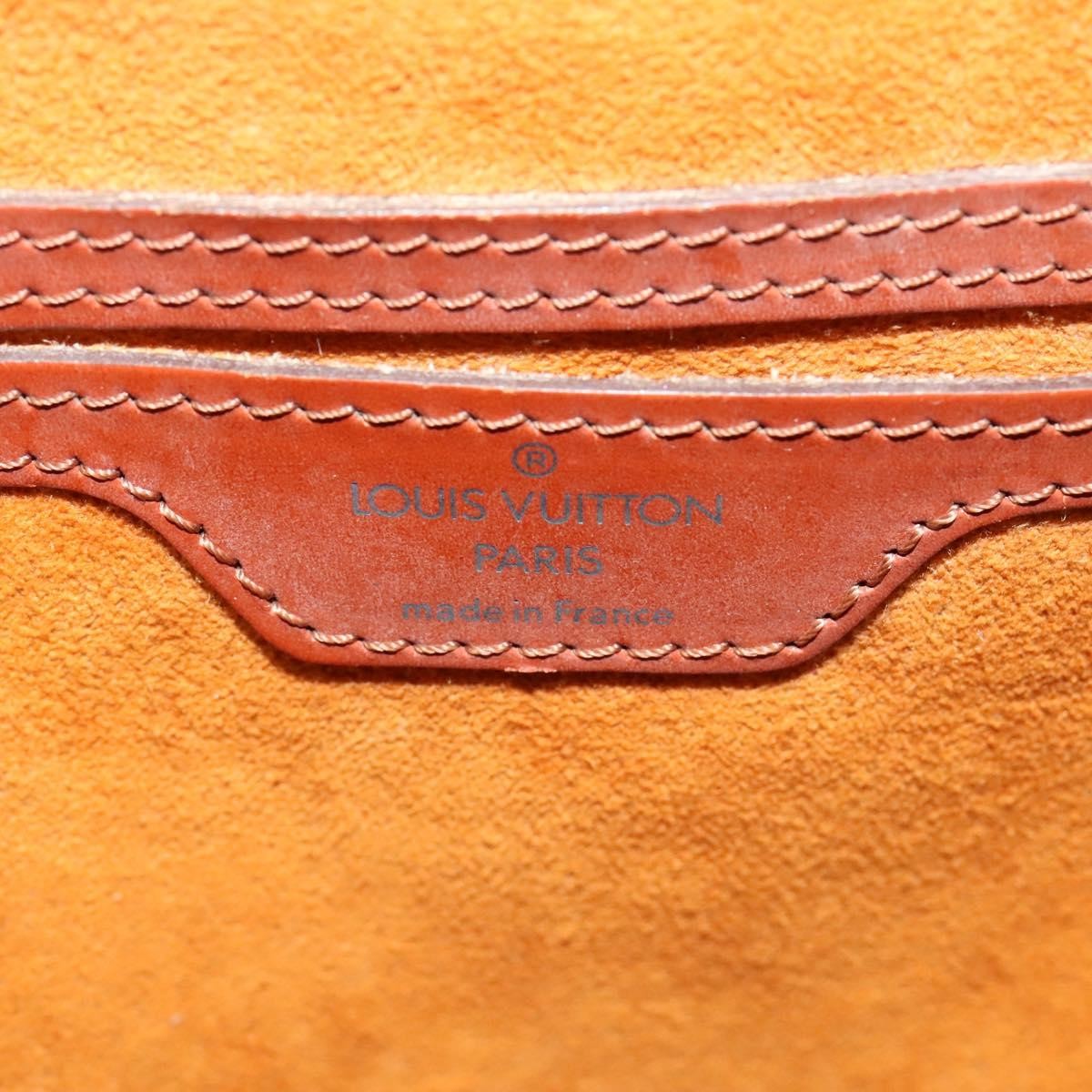 Louis Vuitton Gobelins Backpack Epi Leather, BROWN, LEATHER, Backpack