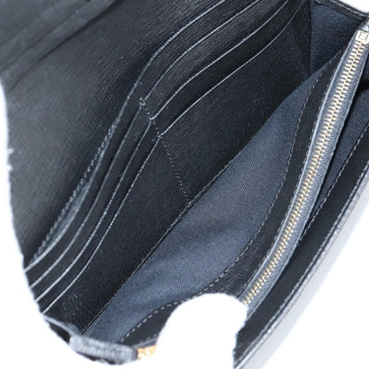 Fendi Monster Wallet on Chain Studded Leather, BLACK, LEATHER, Wallets