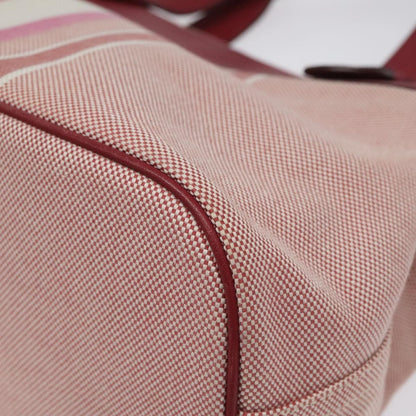 Loewe Anagram handbag Canvas, PINK, CANVAS, Handbag