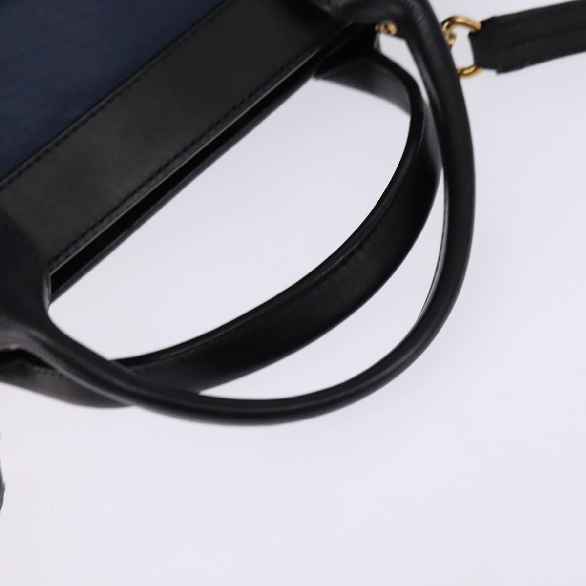 Chloe Alice Satchel Leather, NAVY, LEATHER, Handbag