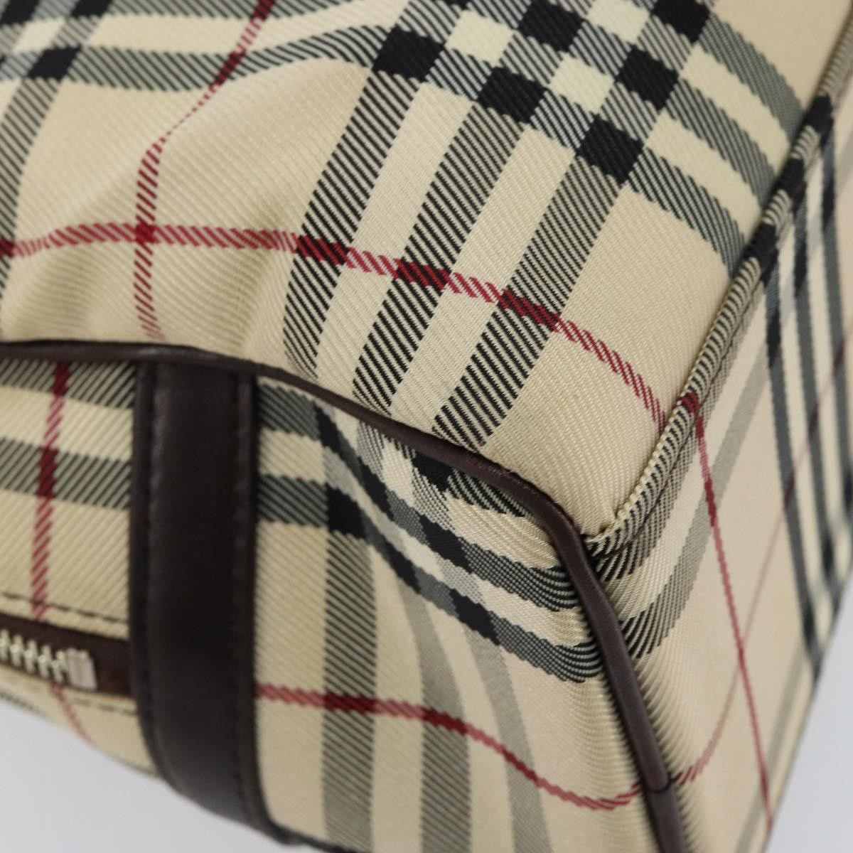 Burberry Nova Check Tote Canvas and Leather, BEIGE, NYLON, Tote bag