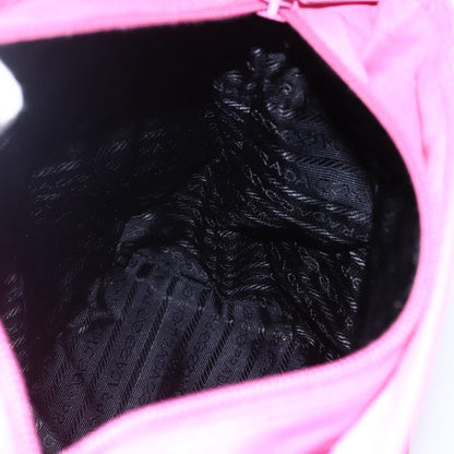 Prada Vintage Zip Tote Tessuto, PINK, NYLON, Tote bag