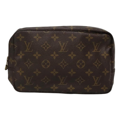 Louis Vuitton Trousse Toiletry Pouch Monogram Canvas, BROWN, CANVAS, Toiletry Case