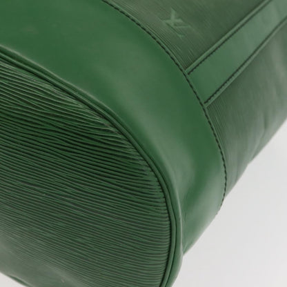 Louis Vuitton Randonnee Backpack Epi Leather, GREEN, LEATHER, Shoulder bag