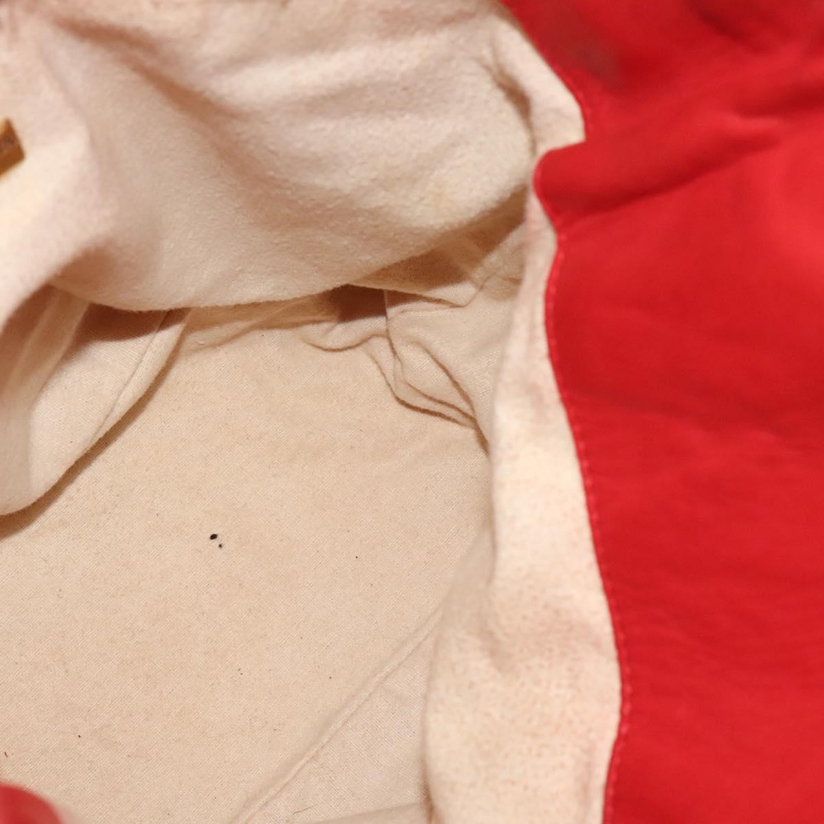 Bottega Veneta Drawstring Tassel Bucket Bag Intrecciato Nappa, RED, LEATHER, Shoulder bag