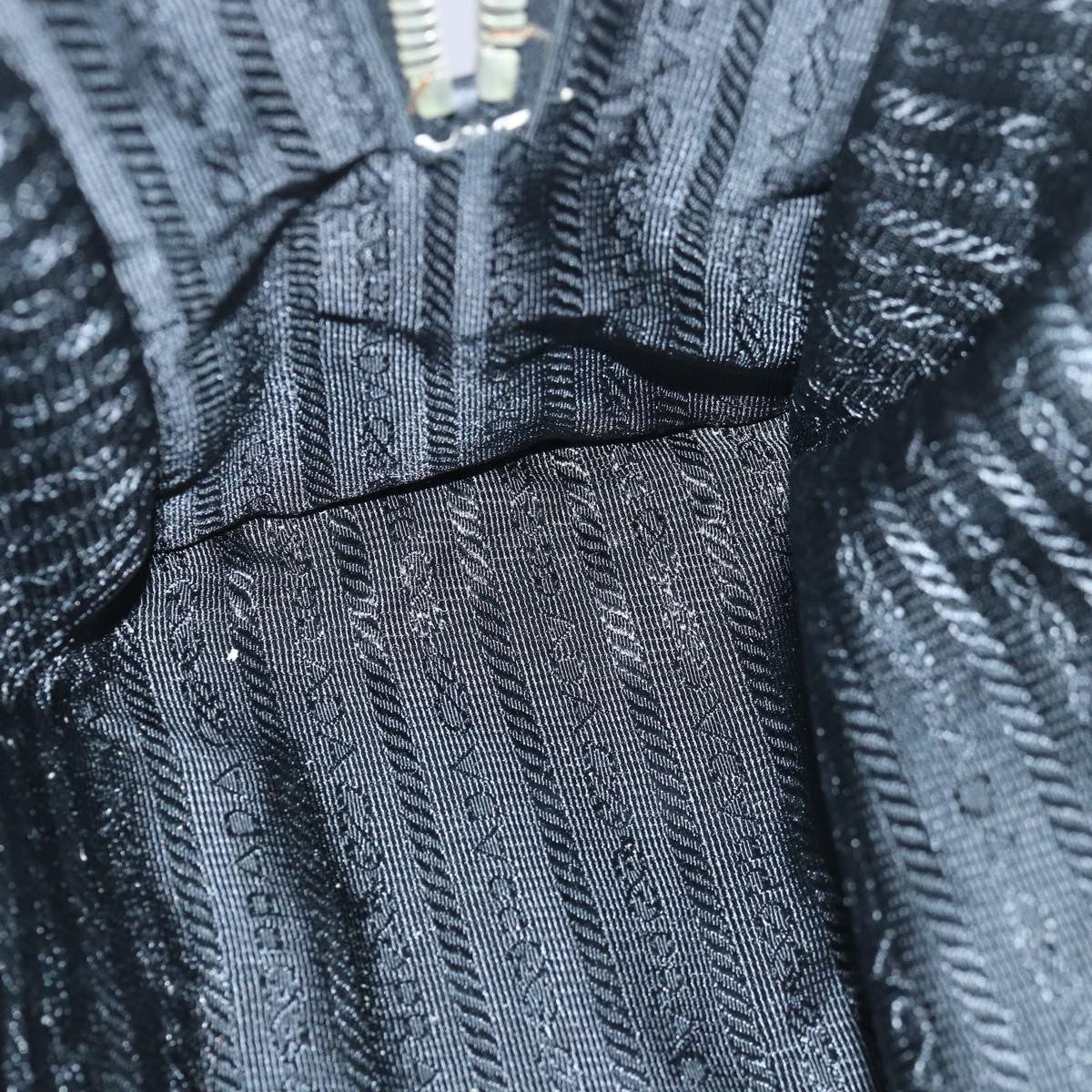 Prada Vintage Handbag Canvas, GRAY, CANVAS, Handbag