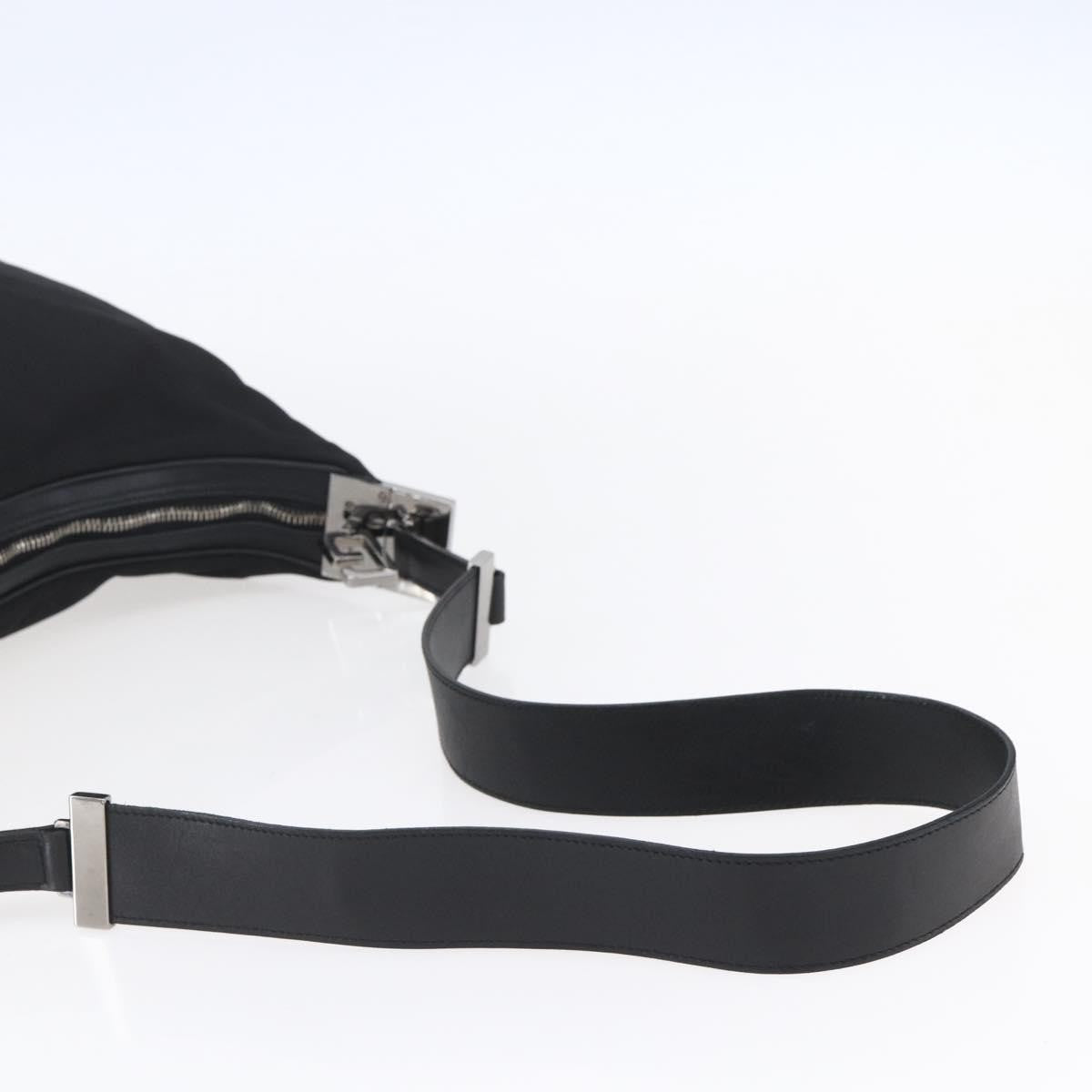 Gucci Vintage Shoulder Bag Nylon, BLACK, NYLON, Shoulder bag