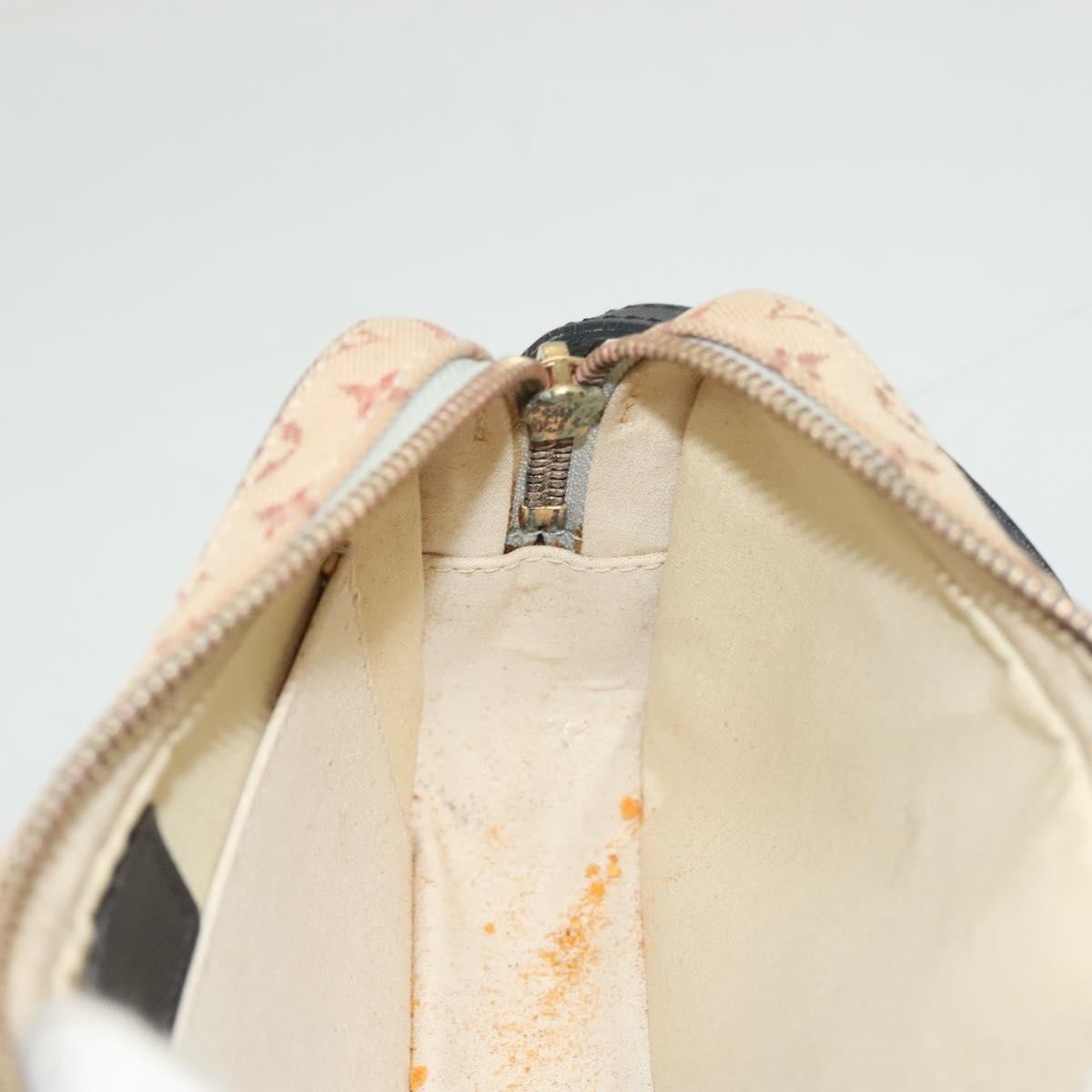 Louis Vuitton Juliette Crossbody Bag Mini Lin, BLUE, CANVAS, Shoulder bag