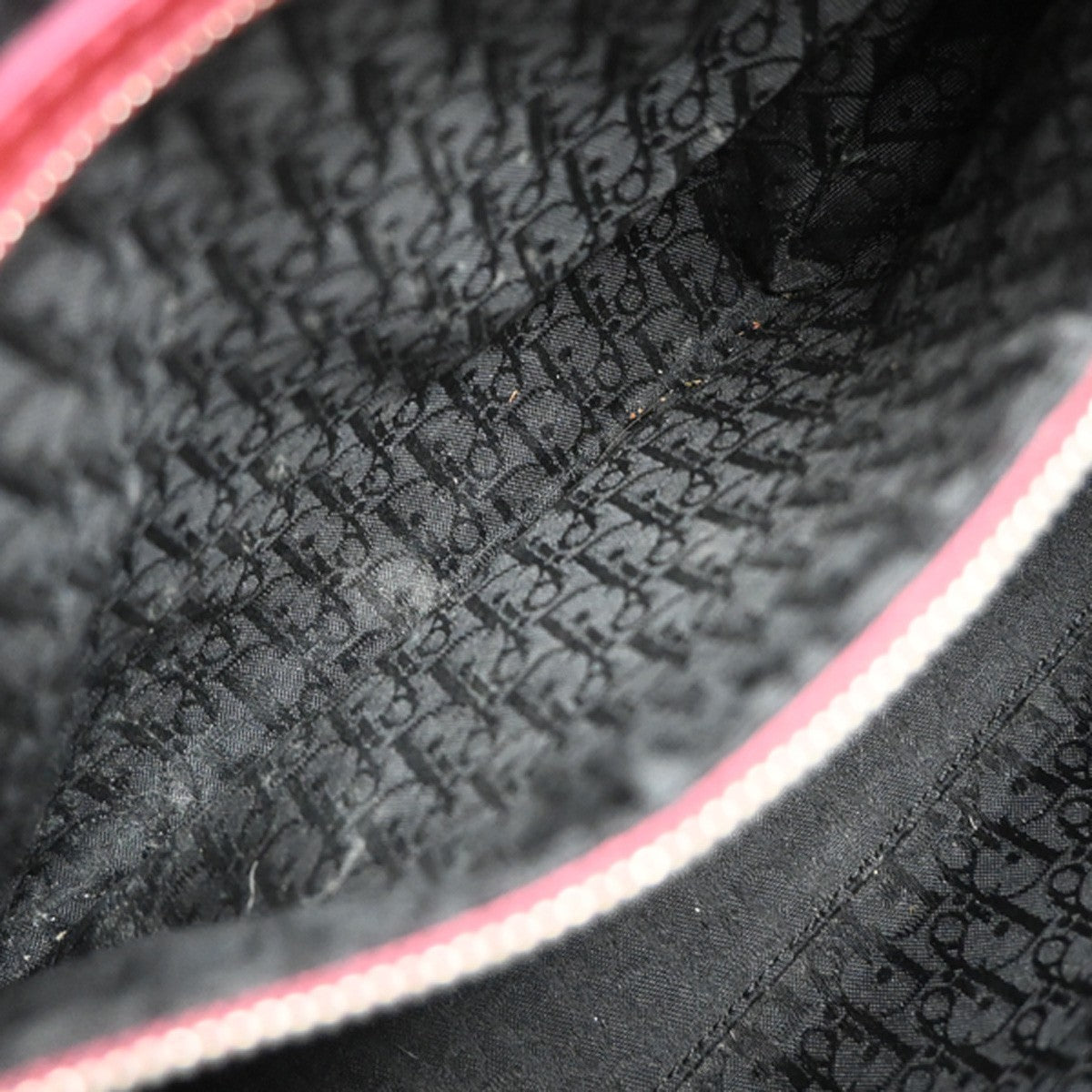 Christian Dior Vintage Lady Dior Bag Cannage Quilt Patent, RED, PATENT_LEATHER, Handbag