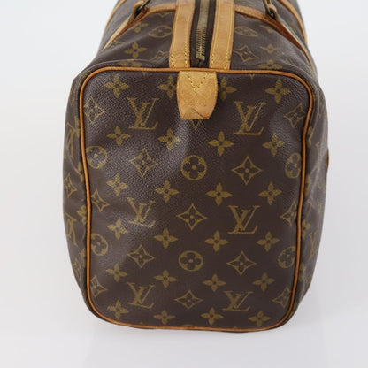 Louis Vuitton Sac Souple Handbag Monogram Canvas, BROWN, CANVAS, Travel bag