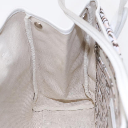 Salvatore Ferragamo Gancini Tote Leather, WHITE, LEATHER, Tote bag