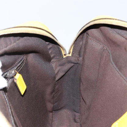 Gucci Diamante bright briefcase Leather, YELLOW, LEATHER, Briefcase