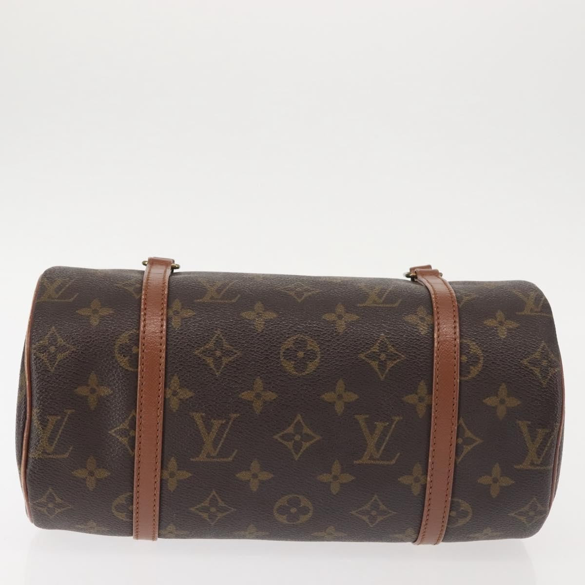 Louis Vuitton Papillon Handbag Monogram Canvas, BROWN, CANVAS, Handbag