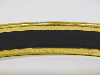 Hermes Enamel Bracelet Metal and enamel, Multicolour, Gold Plated, Bracelet