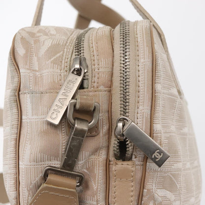 Chanel Travel Line Convertible Satchel Nylon, BEIGE, CANVAS, Handbag