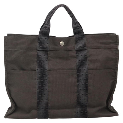 Hermes Fourre-tout Herline Fourre-tout Herline, GRAY, CANVAS, Tote bag