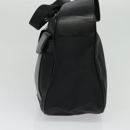 Versace Medusa Shoulder Bag Leather, BLACK, LEATHER, Shoulder bag