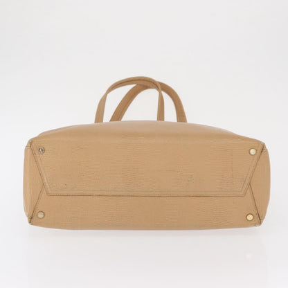 Salvatore Ferragamo Vala tote Leather, BEIGE, LEATHER, Tote bag