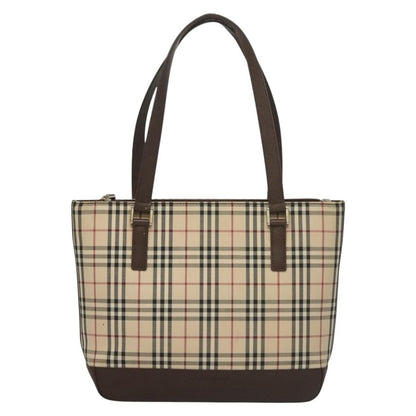 Burberry Nova Check Tote canvas check pattern, BEIGE, CANVAS, Tote bag
