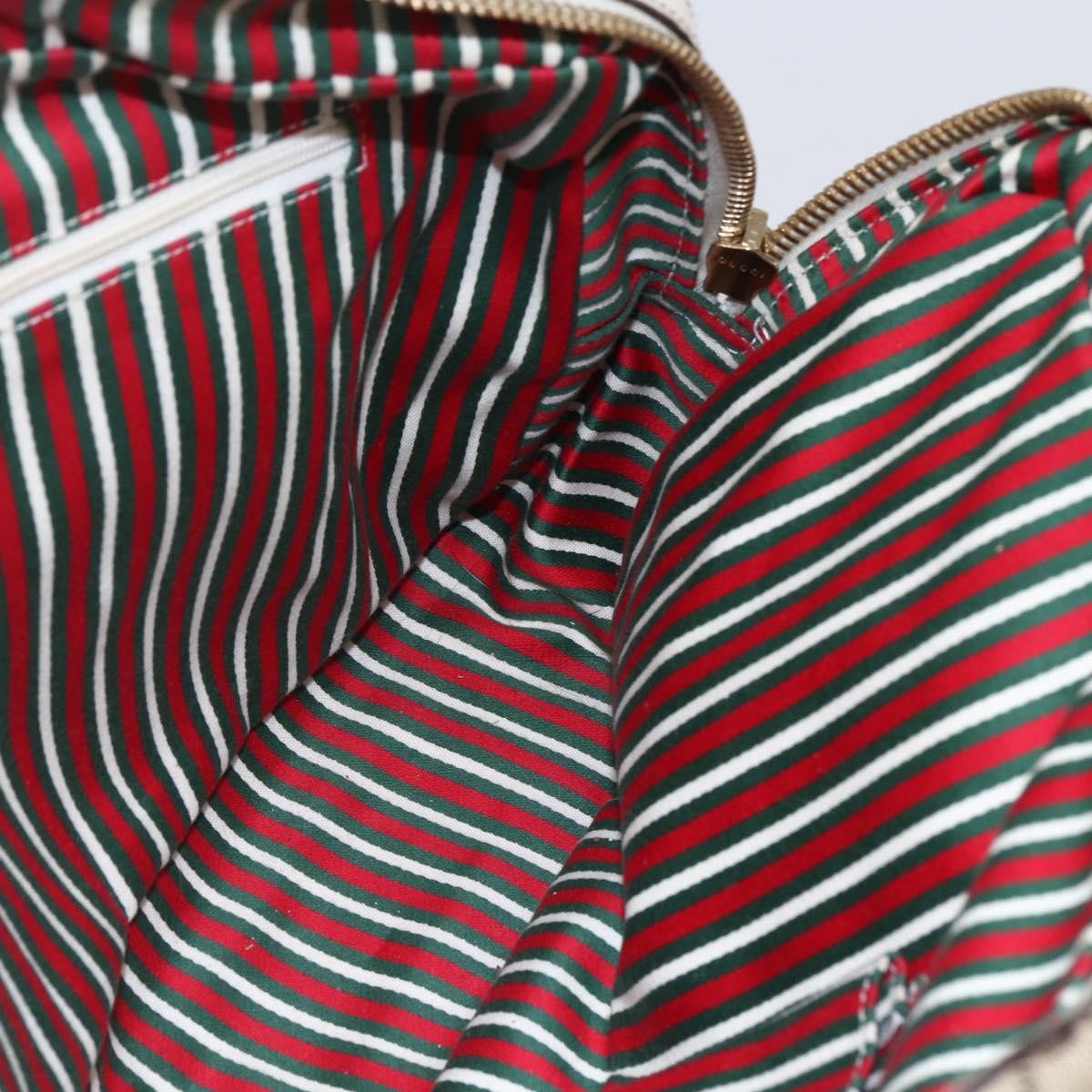 Gucci New Britt Boston Bag GG Canvas, BEIGE, CANVAS, Travel bag