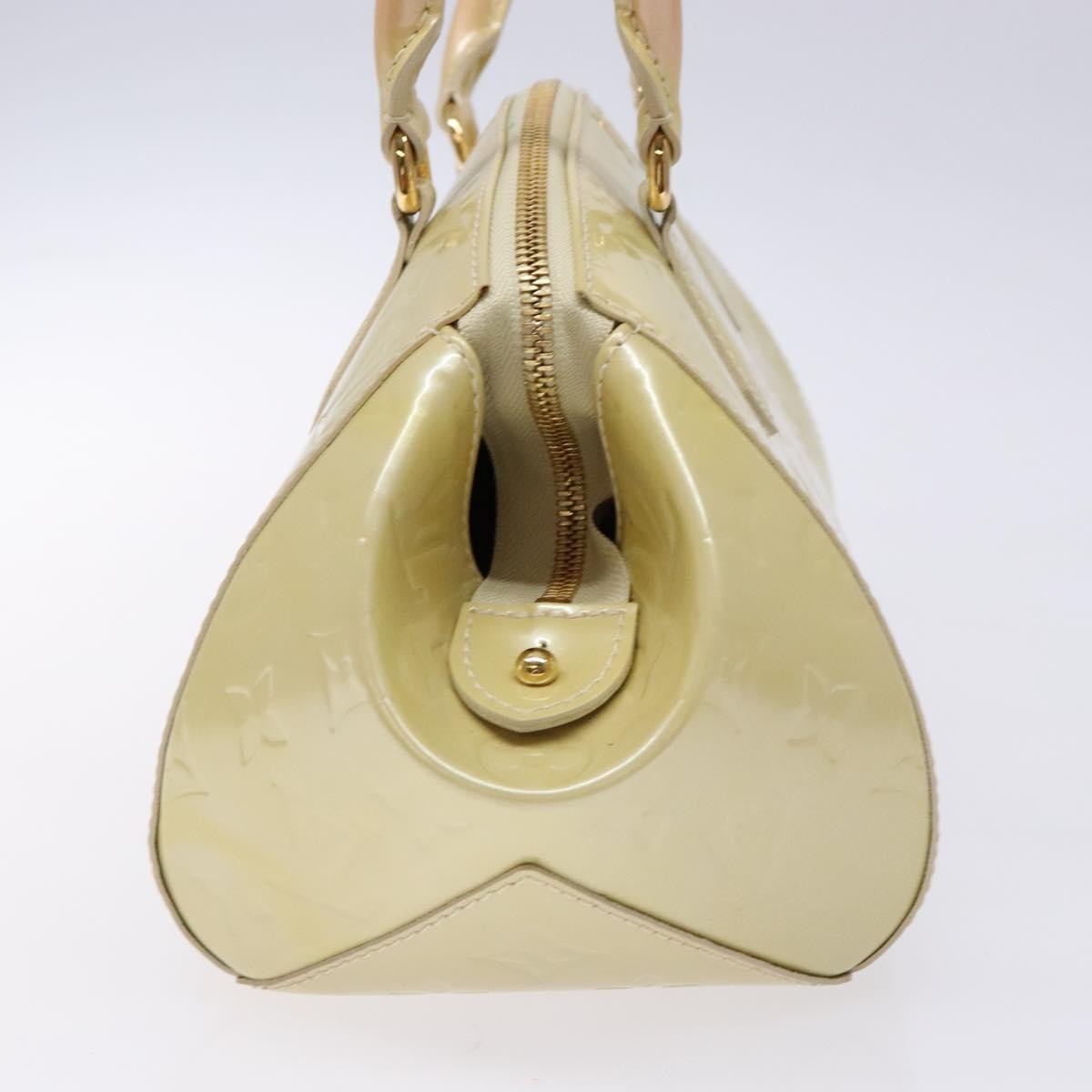 Louis Vuitton Sherwood Handbag Monogram Vernis, BEIGE, PATENT_LEATHER, Handbag