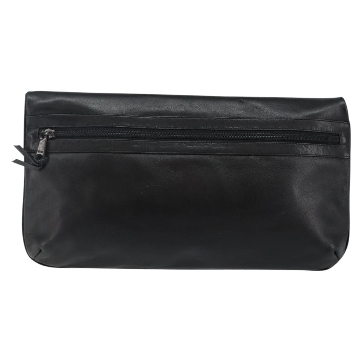 Givenchy 4G pouch Leather, BLACK, LEATHER, Clutche & pouche
