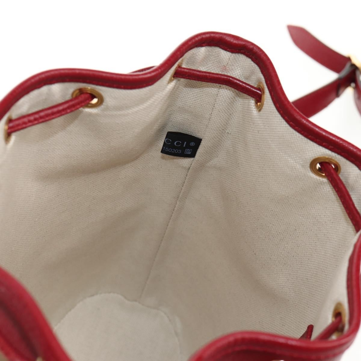 Gucci Doraemon Bucket Bag Printed Mini GG Coated Canvas, BEIGE, PVC, Shoulder bag