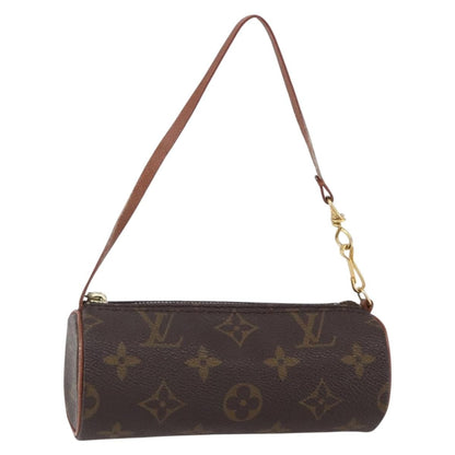 Louis Vuitton Papillon Pochette Monogram Canvas, BROWN, CANVAS, Clutche & pouche