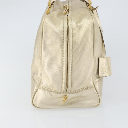 Loewe Amazona Bag Leather, GOLD, LEATHER, Handbag