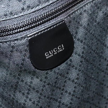 Gucci Vintage Boston Bag Canvas, BLACK, CANVAS, Travel bag