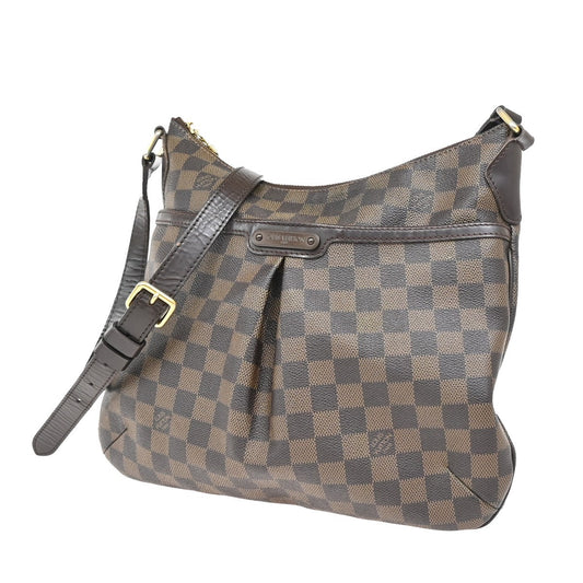 Louis Vuitton Bloomsbury Handbag Damier, BROWN, CANVAS, Shoulder bag