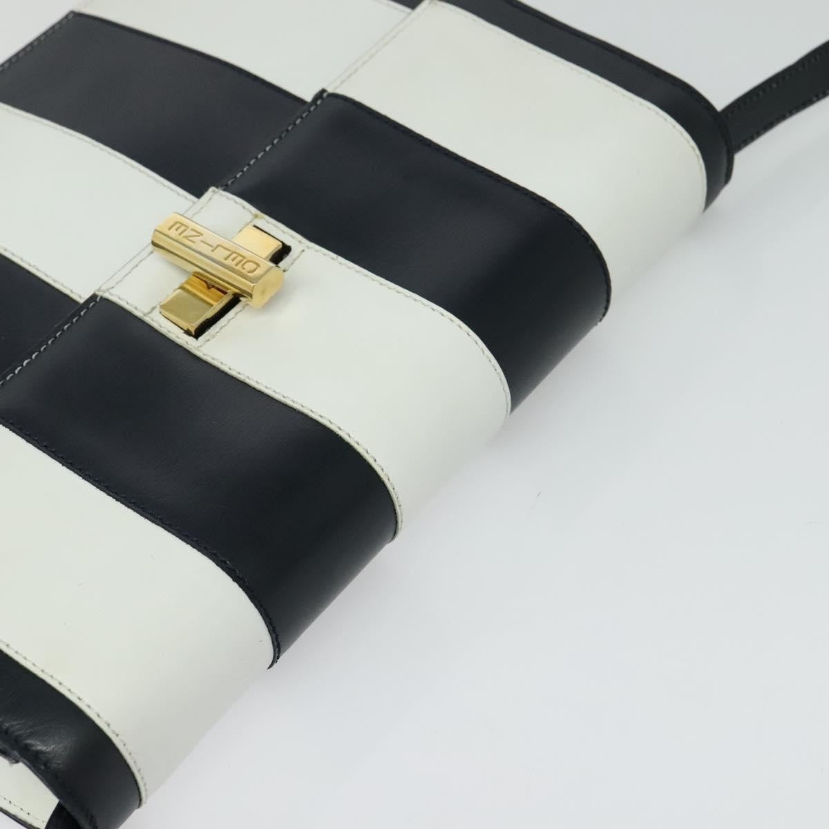 Celine Shoulder Bag Leather, WHITE, LEATHER, Shoulder bag