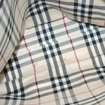 Burberry Tote Leather, BLACK, LEATHER, Tote bag