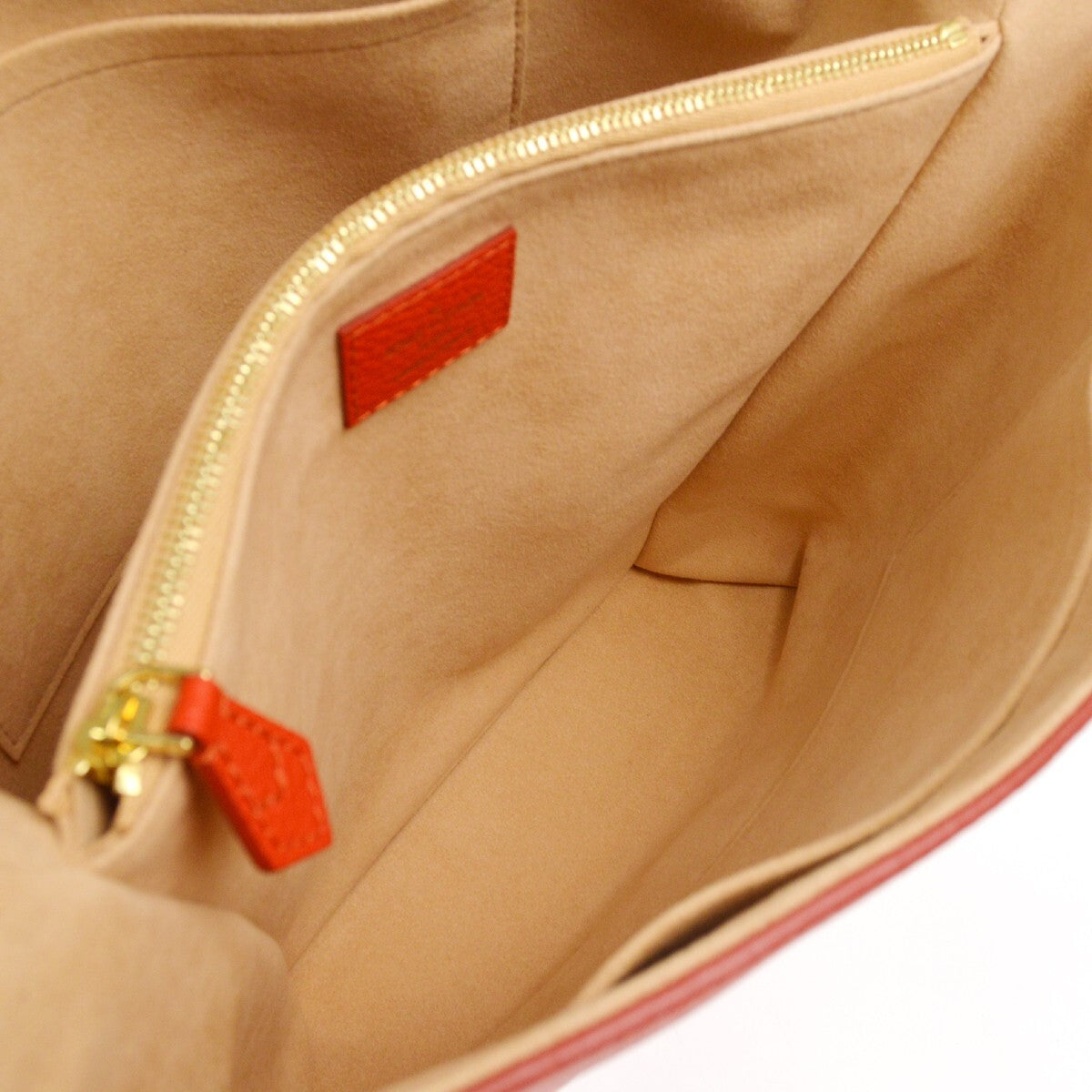 Louis Vuitton Volta Handbag Leather, RED, LEATHER, Handbag